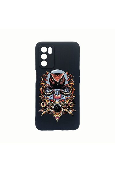 bestcase Husa Silicon, Compatibila cu Oppo A16, Astronaut Owl, Rezistenta la ...
