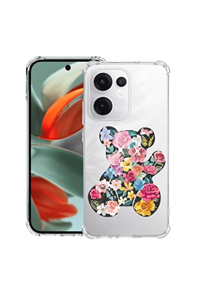 bestcase ¬Æ Husa compatibila OPPO Reno13 F 5G, Anti Shock 1.5MM, Teddy Bear C...