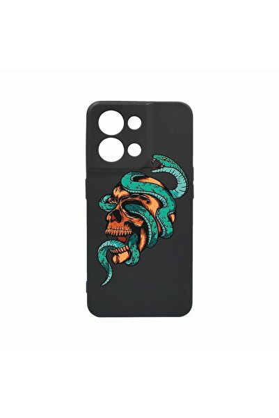bestcase Θήκη Σιλικόνης, Συμβατή με Oppo Reno8 Pro, Σχέδιο Κρανίο, Ανθεκτική ...