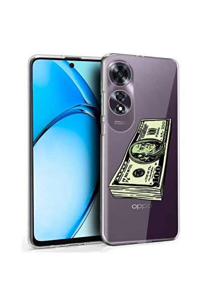 bestcase ¬Æ Husa pentru OPPO A60 4G, Clear Silicon 2MM, Mr.Franklin 100Dollar...