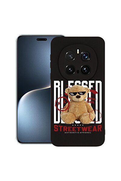 bestcase Husă pentru Honor Magic7 Pro, Silicon subțire premium de 1.2MM, Ursu...