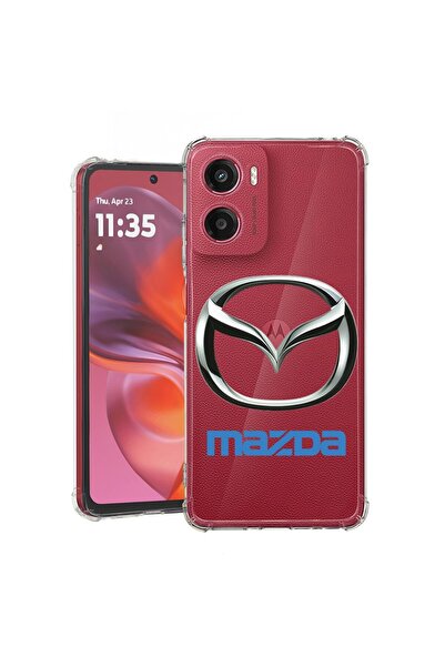 bestcase Калъф за Motorola Moto G06 с дизайн Mazda, противоударен, подсилени ...