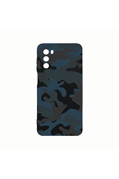 bestcase Husa Silicon, Compatibila cu Motorola Moto G82 / Moto G52, Camouflag...