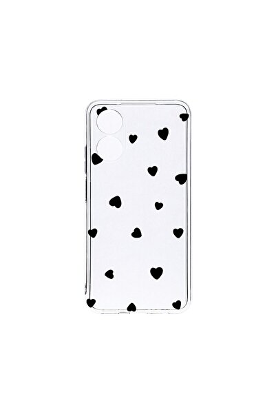 bestcase Husa BestCase¬Æ Clear Silicon 2MM, Compatibila Cu OPPO A17, Heart Pa...