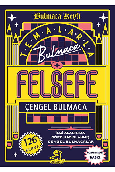 Olimpos Yayınları Temalarla Çengel Bulmaca - Felsefe
