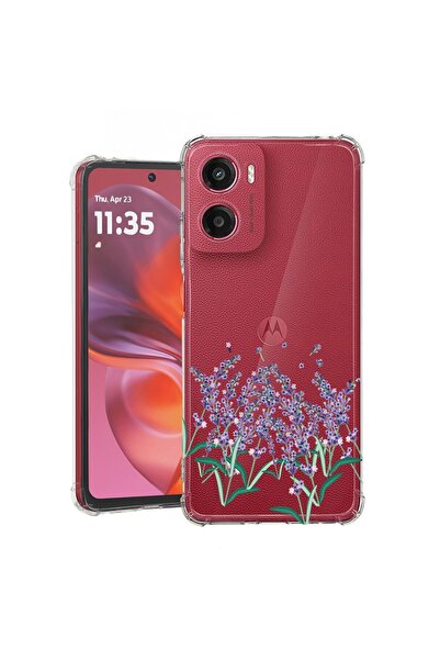 bestcase Θήκη συμβατή με Motorola Moto E15, Αντικραδασμική 1.5MM, Λεβάντα, Πρ...