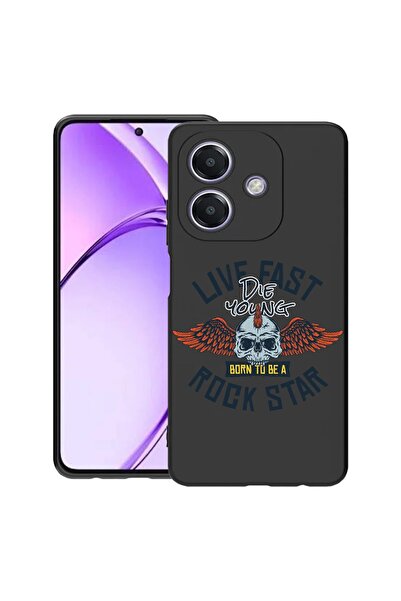 bestcase ¬Æ Husa pentru OPPO A60 5G / A40 / A40M, Rock Star, Slim Silicon 0.8...