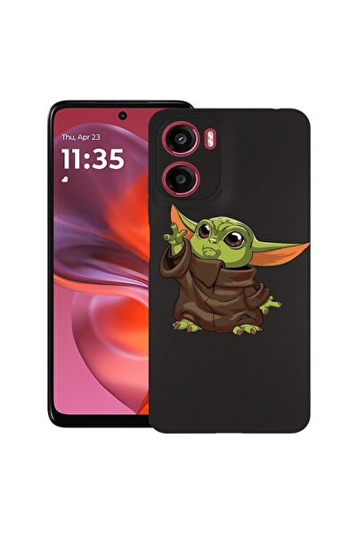 bestcase ¬Æ Husa pentru Motorola Moto G05, Baby Yoda, Slim Silicon 0.8MM, Ant...