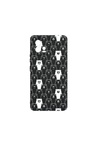 bestcase Тънък силиконов калъф 0.8ММ, съвместим с Motorola Moto G72, десен с ...