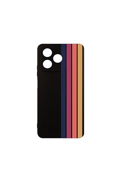 bestcase Husa pentru OPPO A40, BestCase¬Æ Slim SIlicon, Retro Lines, Protecti...