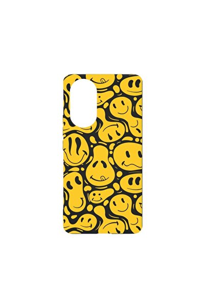 bestcase Λεπτή Θήκη Σιλικόνης 0.8MM, Συμβατή με Huawei Nova 9, Acid Smiley, Α...