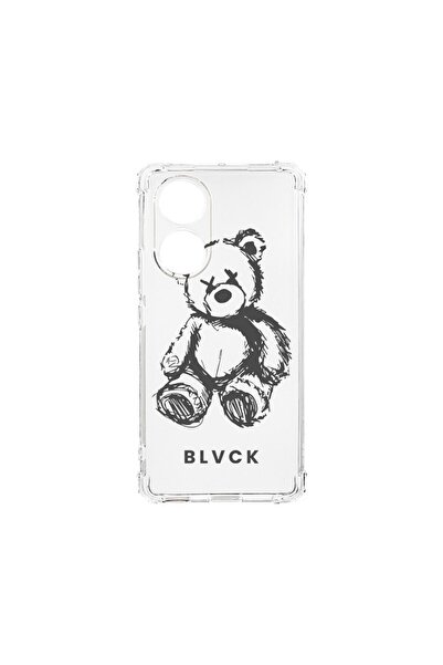 bestcase Husa Anti Shock 1.5MM, compatibilă cu OPPO A18, Teddy Bear blvck, Te...