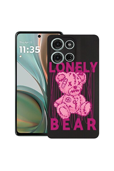bestcase Калъф за Motorola Moto G15, Мече Лъни, Тънък силиконов 0.8ММ, Удароу...