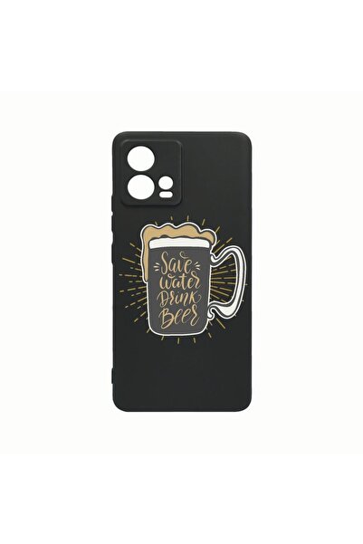 bestcase Husa Silicon, Compatibila Cu Motorola Edge 30 Fusion, Save Water, Re...