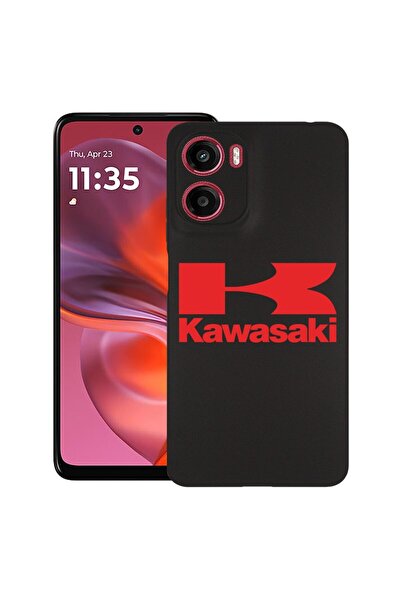 bestcase ¬Æ Husa pentru Motorola Moto E15 / Moto G05, Kawasaki, Slim Silicon ...