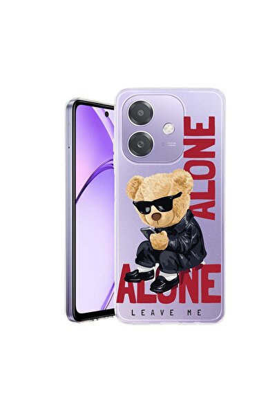 bestcase Калъф за OPPO A40 / A40M, BestCase™ Прозрачен силиконов 2ММ, Мече  "...
