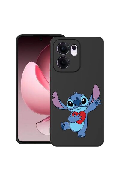 bestcase ¬Æ Husa Slim Silicon pentru OPPO Reno13 F / Reno13 FS, Love Stitch, ...