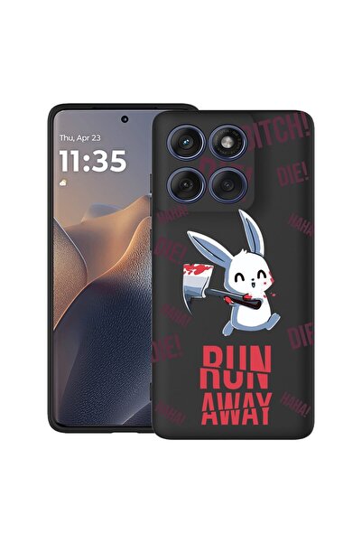 bestcase Υπέρλεπτη Θήκη TPU Συμβατή με Motorola Moto G86 Power, με Run away! ...