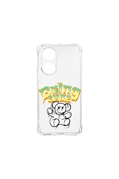 bestcase Husa Anti Shock 1.5MM, compatibilă cu OPPO A38, Teddy Bear Braing Sm...