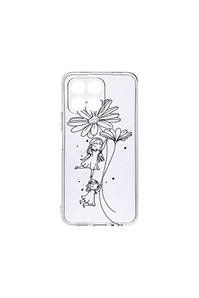 bestcase Διαφανής Θήκη Σιλικόνης 2MM, Συμβατή με Honor X6a, Sisters, Αντικραδ...