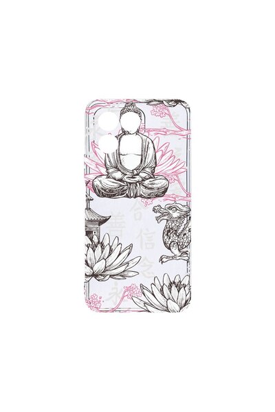 bestcase Διαφανής Θήκη Σιλικόνης, Συμβατή με Honor 70 Lite, Buddha, Αντικραδα...