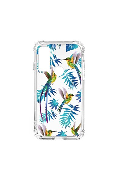 bestcase Husa Anti Shock Silicon Compatibila Cu Motorola Moto E30, Wild Tropi...
