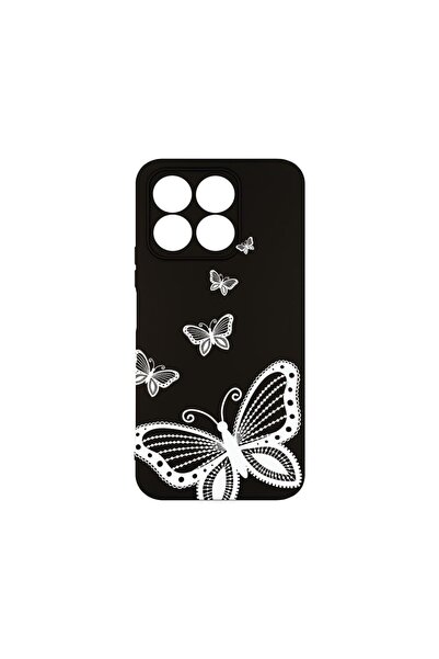 bestcase Husă pentru Honor X6b, BestCase® Slim Premium Silicon 1.2MM, Butterf...