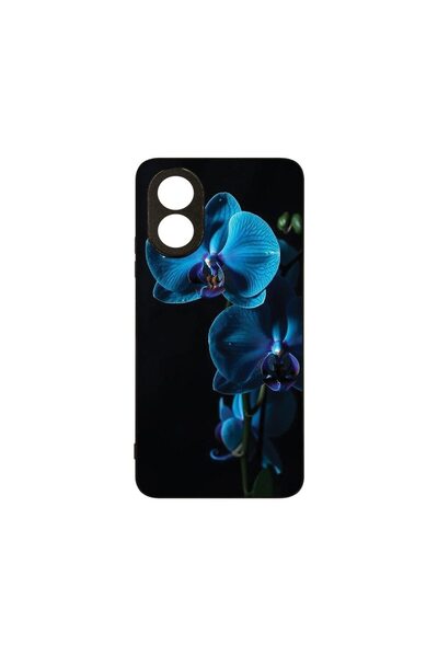 bestcase Калъф MaxSafe, съвместим с OPPO A38 4G, Синя орхидея, HD цветове, Пр...