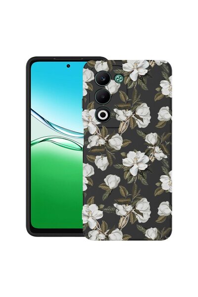 bestcase ¬Æ Husa TPU Ultra Slim Compatibila cu OPPO A5, Floral - Pastel Magno...