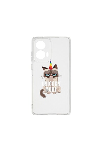 bestcase ¬Æ Husa Clear Silicon 2MM, Compatibila Cu Motorola Edge 50 Fusion, G...