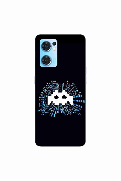 OEM Husa compatibila cu Oppo Reno7 5G Silicon Gel Tpu Model Sky Invaders