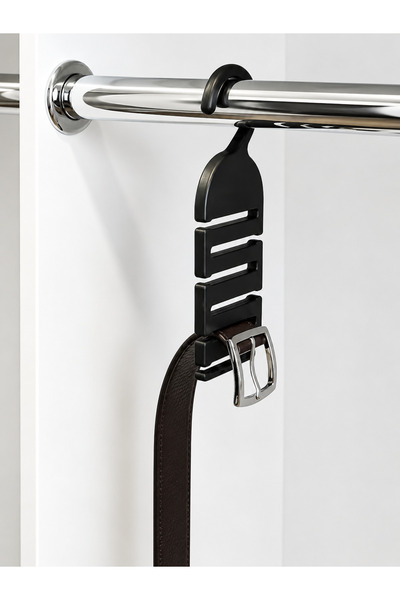 Snowy Home Multi Belt Hanger Organizer |   In-Cabinet Organizer