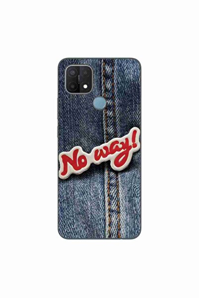 OEM Θήκη συμβατή με Oppo A15 και A15s Σιλικόνης Gel TPU Μοντέλο No Way Jeans