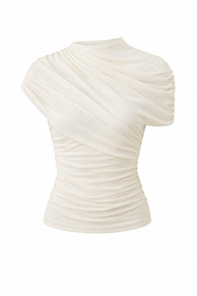 HAZELANNA Bluză White Sandy