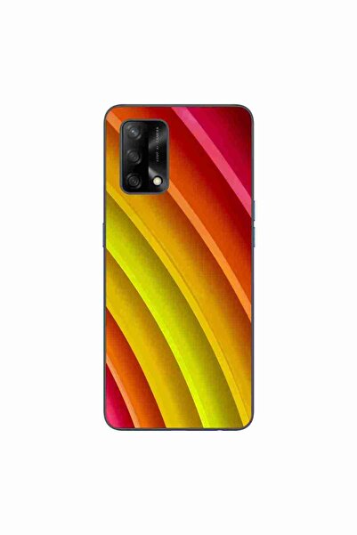 OEM Husa compatibila cu Oppo A74 4G Silicon Gel Tpu Model Abstract Stripes