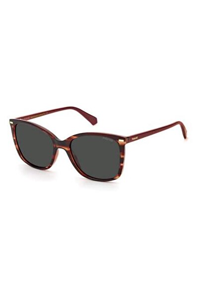 Polaroid PLD 4108/S RED HAVANA for WOMAN Sunglasses 55 mm
