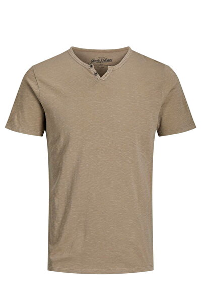 Jack & Jones Erkek Slim Fit Basic Tisört - Ben