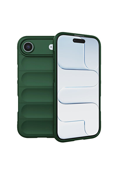 Techsuit Калъф за iPhone 17 Air, Магически щит, удароустойчива защита, зелен