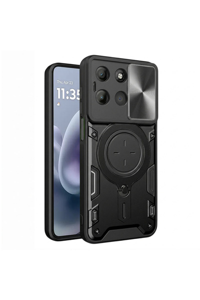 OEM Калъф за Motorola Moto G86 Power, Южно небе, Защита, черен