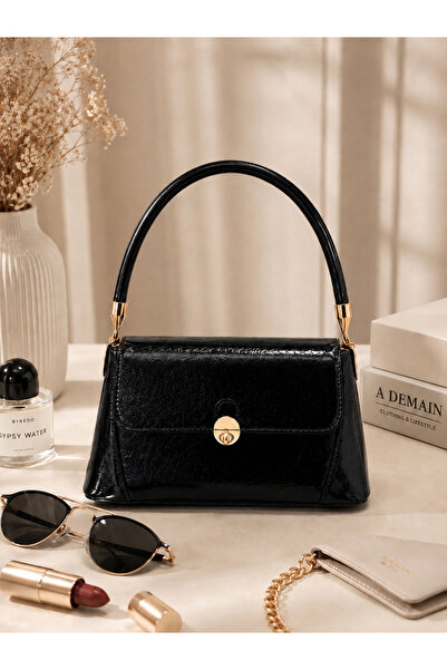 Sellini Mirella Leather Women's Bag Black