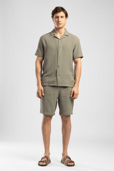 Lee Cooper Bosea Men's Regular Fit Shorts Green