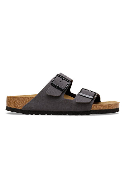 Birkenstock Arizona Bf Nubuk Erkek Gri Günlük Stil Terlik 1032023