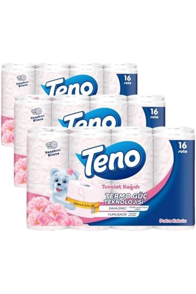 Yıldızan zkra shop Teno Avantaj Pak. Parfüm Tuvalet Kağıdı 16'lı (3 paketi) 1053162