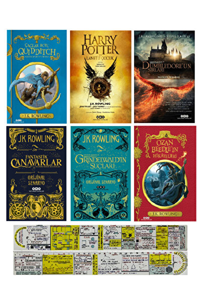 Yapı Kredi Yayınları Harry Potter Evreni 6 Kitap Set/Çağlar Boyu Quidditch + ...