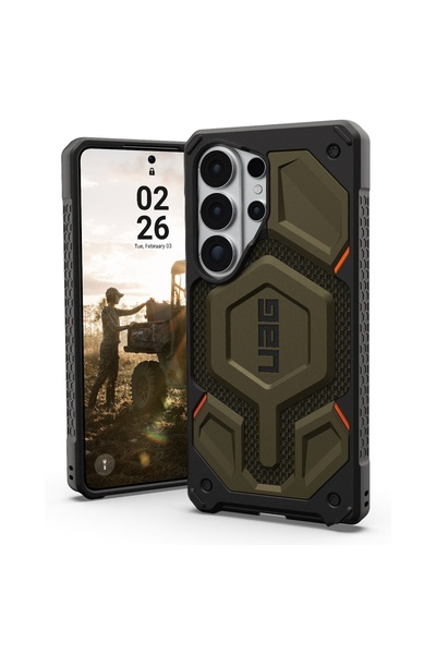 UAG Husa Monarch Pro Magnetic Samsung Galaxy S26 Ultra Kevlar Element Green