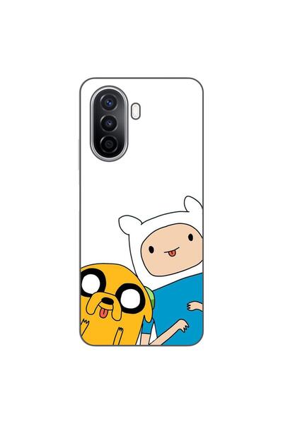 OEM Θήκη συμβατή με Huawei Nova Y70, από σιλικόνη gel TPU, με σχέδιο Finn και...