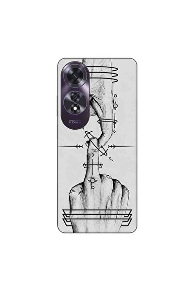 OEM Husa compatibila cu Oppo A60 4G Silicon Gel Tpu Model Universe Touch