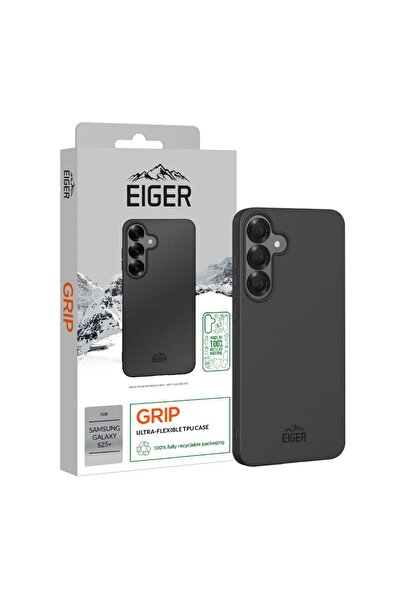 EIGER Husa Grip GRS Samsung Galaxy S25 Plus Negru