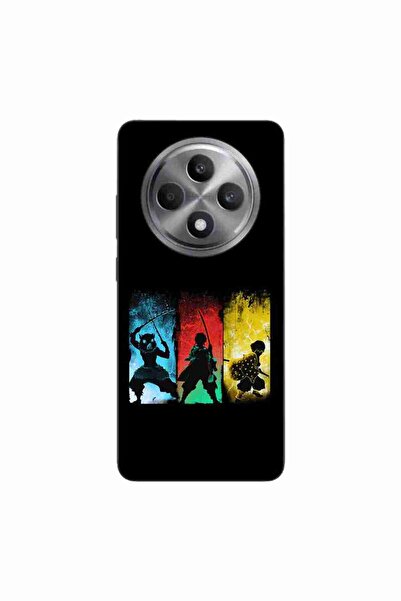 OEM Husa compatibila cu Oppo Reno12 FS Silicon Gel Tpu Model Demon Slayer Team