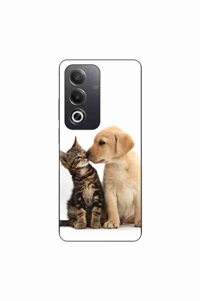 OEM Калъф, съвместим с Oppo A80, силиконов гел TPU, с десен Котенца, кученца ...
